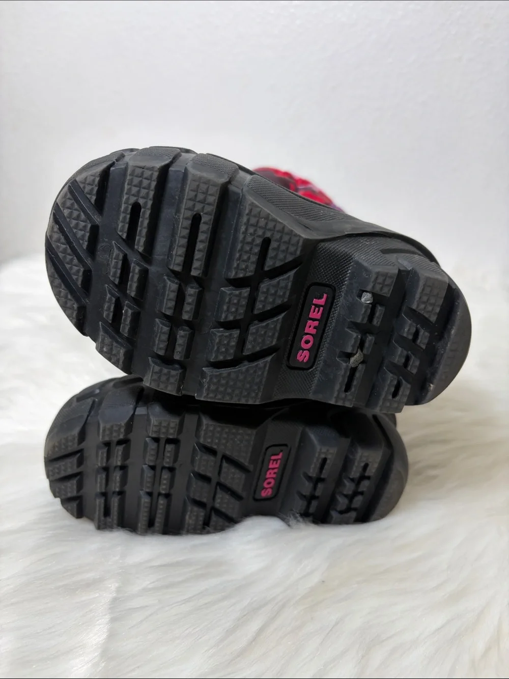 Sorel Pink Purple Floral Snow Boots